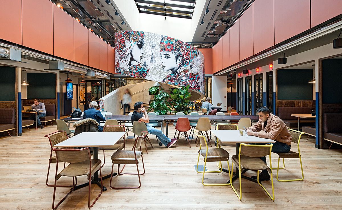 wework coworking space creatives freelancers