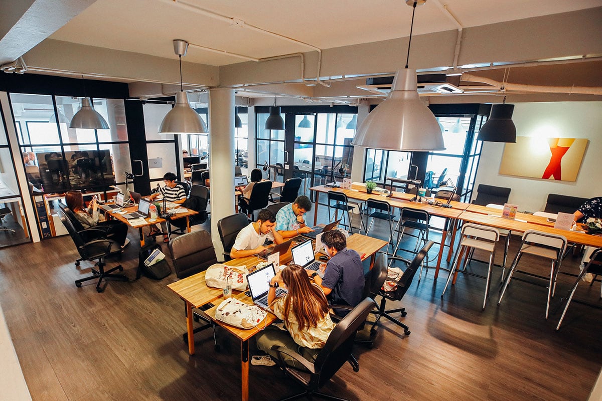 Business Centers And Coworking Spaces Now Two Sides Of