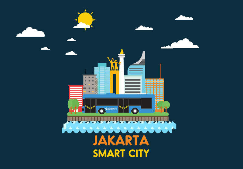 jakarta government startup smart city