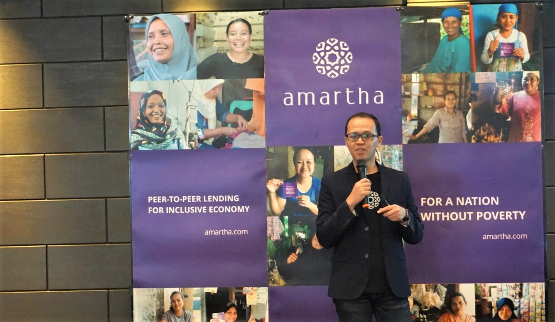 P2P Peer To Peer Landing Business Amartha Fintech startup