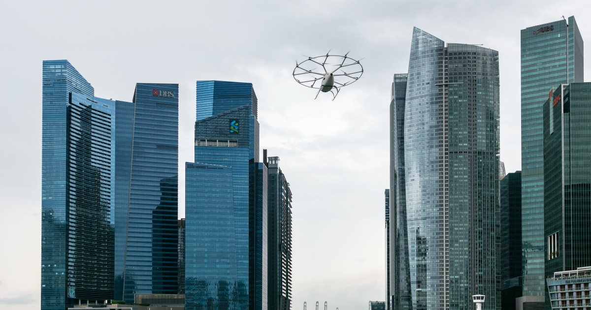 Grab Teamed-Up with Volocopter, Testing Air Taxi Services
