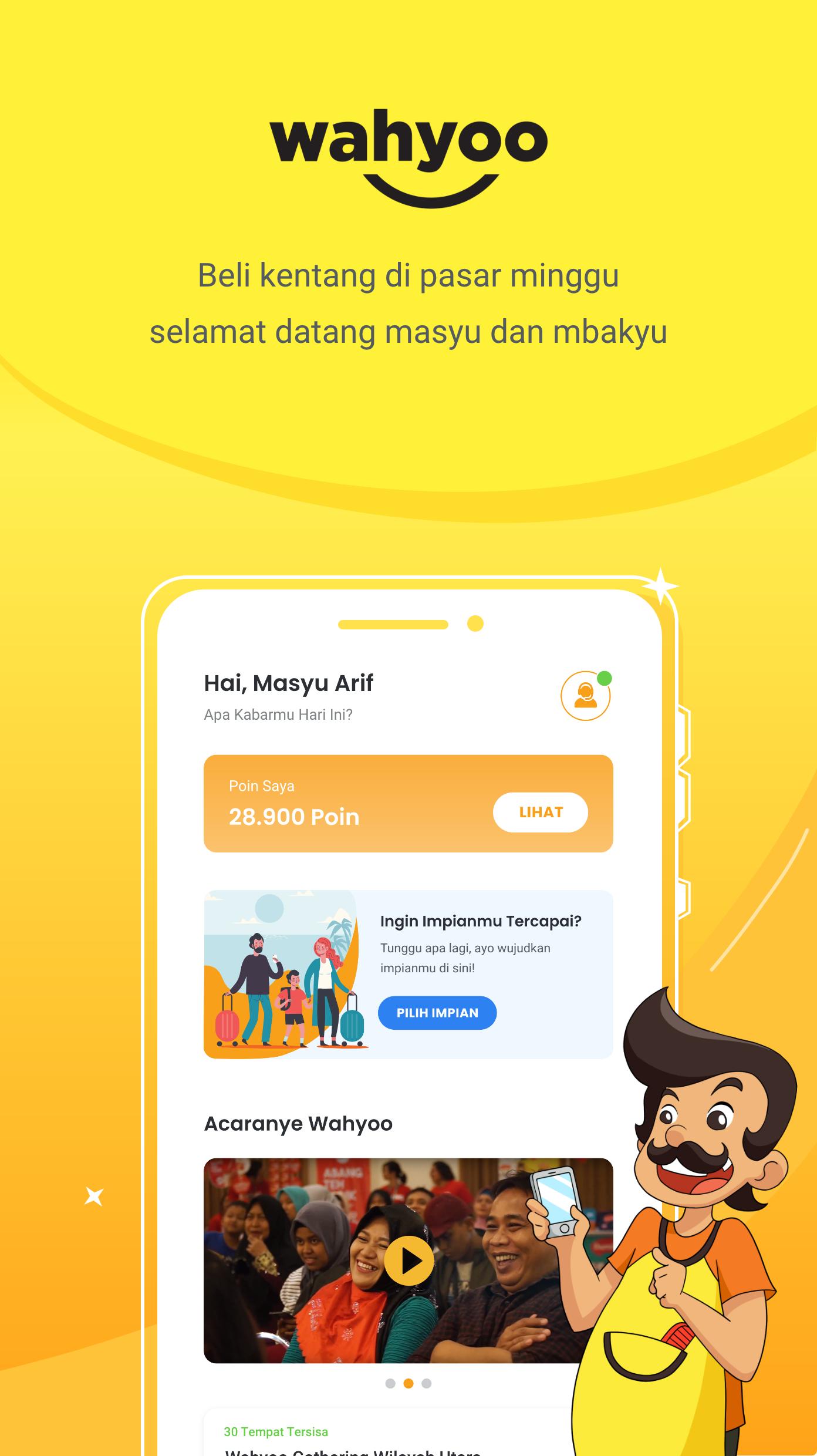 TaniHub and Wahyoo Support the Distribution of Aid through Stalls