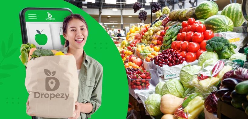 Dropezy Offers Delivery Service for Daily Shopping
