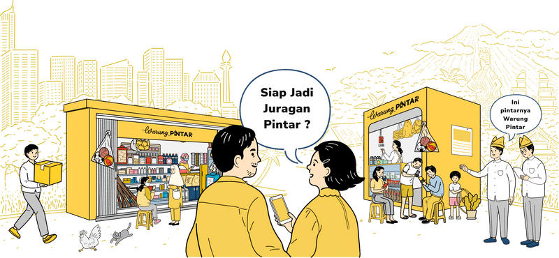 Warung Pintar Boosts Grocery Store Turnover through Supply Chain (source: special) Warung Pintar Boosts Grocery Store Turnover through Supply Chain