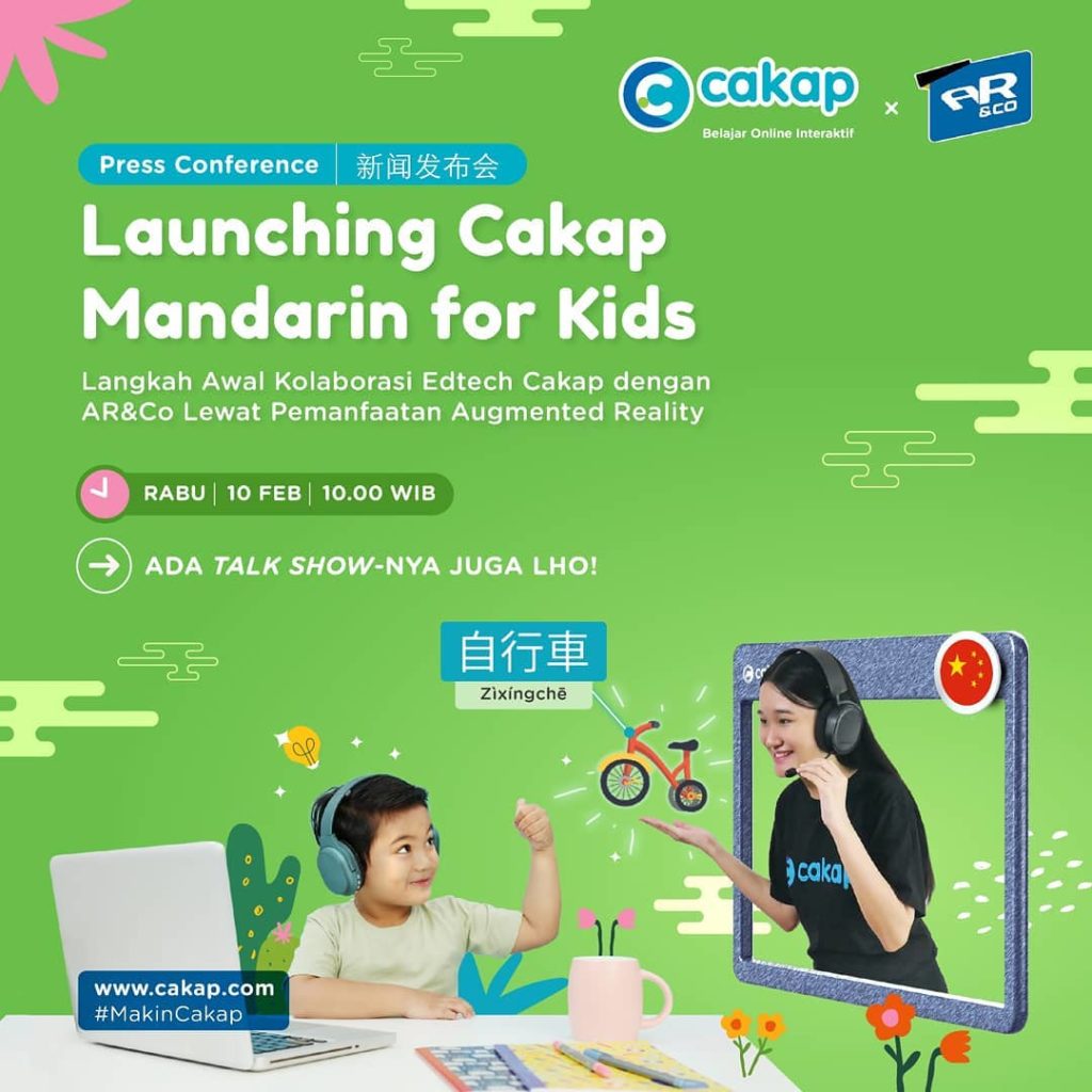 Cakap Collaborates with AR&Co to Bring AR Technology (source: special) Cakap Collaborates with AR&Co to Bring AR Technology